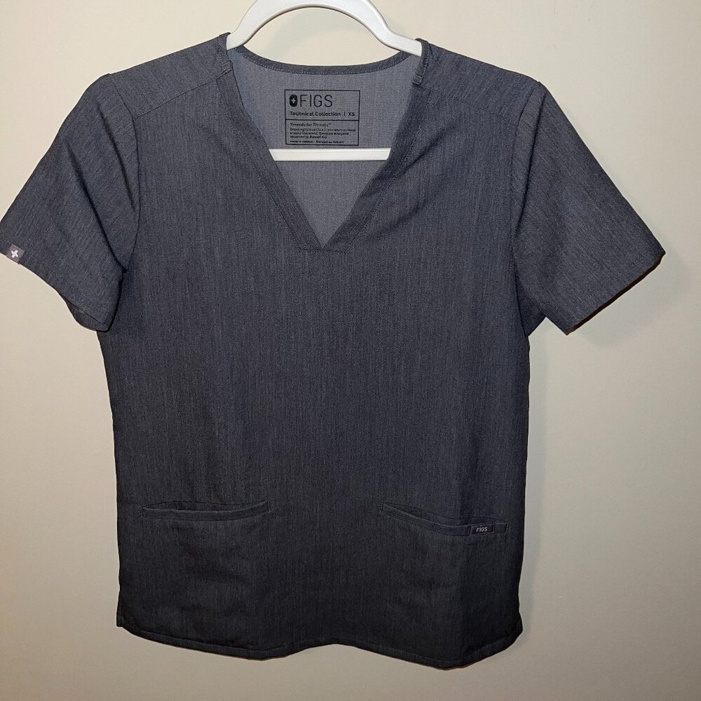 FIGS Scrub Set - Graphite - Picture 2 of 7